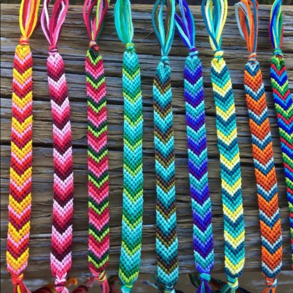 Custom chevron and beaded bracelets $8 bundle&save - Picture 1 of 2